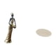 thumbnail image 5 of Figura decorativa ligera de una mujer tribal africana, ideal para hoteles. Incluye alfombra redonda de 60 cm para interiores, con base antideslizante., 5 of 8