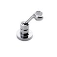 thumbnail image 1 of Soporte para cabezal de ducha - Soporte de pared de cobre para cabezal de ducha de mano y manguera de ducha estándar - Cromado ajustable de 360 ​​grados, 1 of 5