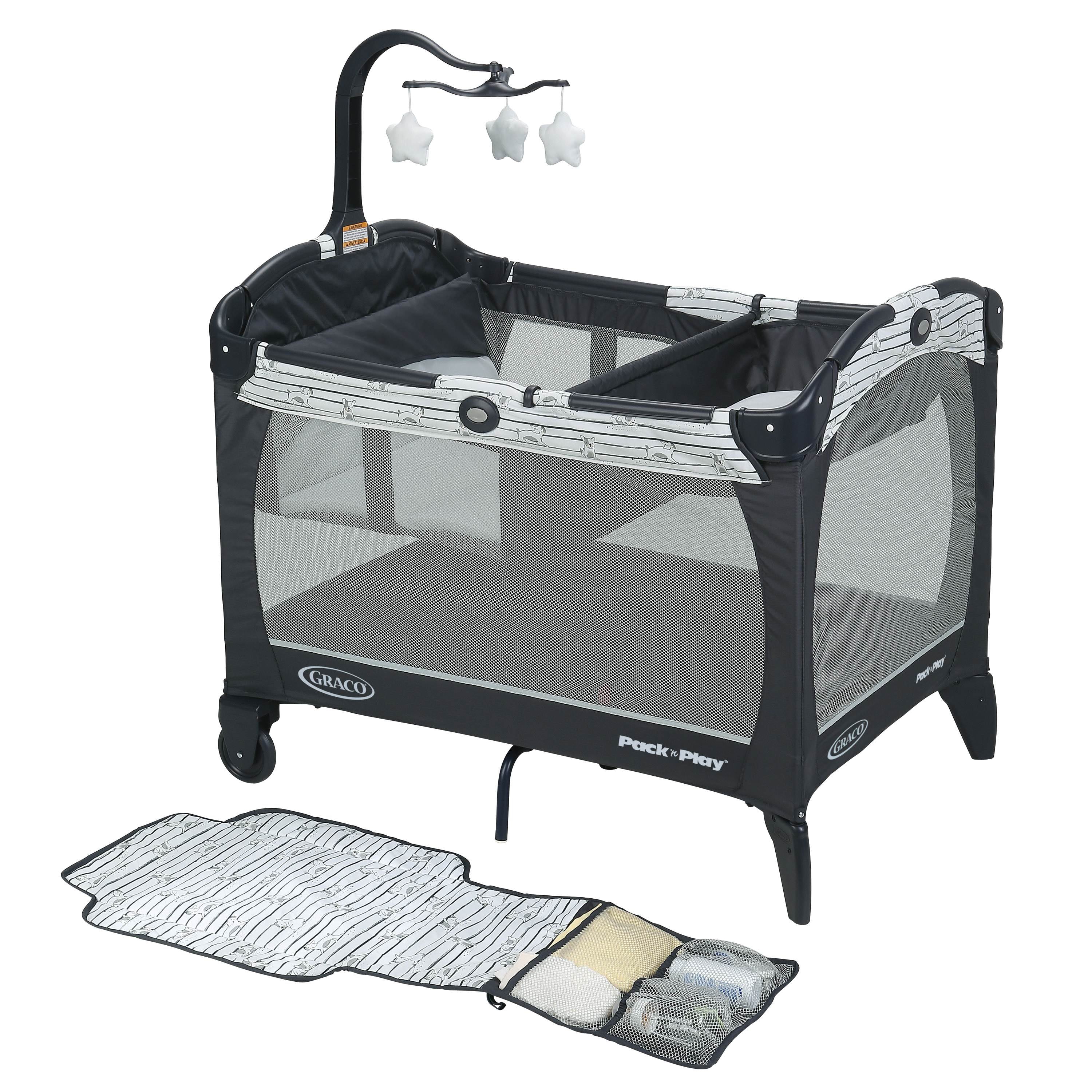 Graco Pack n Play Change n Carry Playard Includes Portable Changing Pad Manor 40x Inch Pack of 1 Walmart
