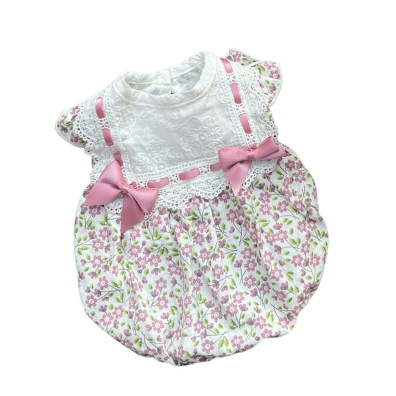 Delicate Floral Dog Dress - Bowknot Tie Puff Hem Puppy Dog Skirt Pet Vest Shirt for Summer