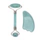 thumbnail image 4 of Natural Jade Guasha Facial Massage Jade Roller Face Body Massager Beauty Tool, 4 of 5