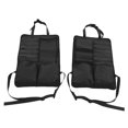 thumbnail image 4 of Bolsa de almacenamiento para asiento trasero de coche, tela Oxford 1680D, protectores multiusos para respaldo de asiento de coche, para acampar al aire libre, color negro, 4 of 10