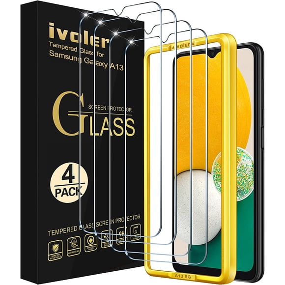 Protector de pantalla de cristal templado ivoler para Samsung Galaxy A13 5G