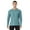 Green, variant on TOPTIE Men's Dry Fit Long Sleeve Sport T Shirts for Athletic Running, Casual Workout-Black-L