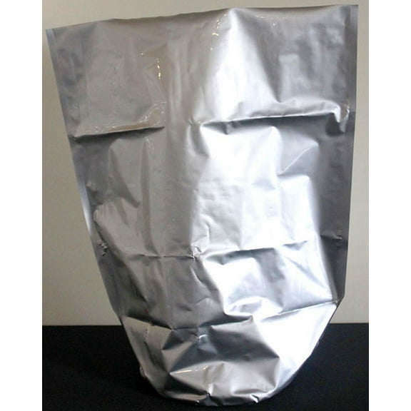 55-Gallon Mylar Heat Seal Foil Bag with Inner Poly Lining – 5 Mil Heavy-Duty Drum Liner