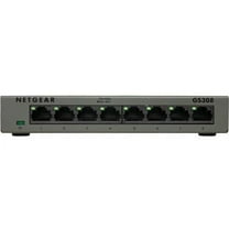 Netgear Gs308 Switch Unmanaged 8 X 10/100/1000 Desktop, Wall-mountable