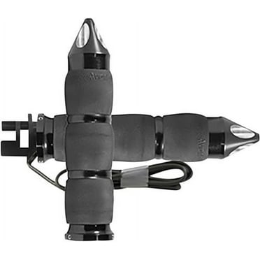 Avon Air Cushioned Spike Heated Grips, Black Anodized