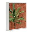 thumbnail image 4 of Stupell Industries Palm on Muted Red Botanical & Floral Painting White Framed Art Print Wall Art, 24 x 24, 4 of 10