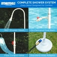 thumbnail image 2 of Swimline HydroTools Portable Poolside Shower 5.4 lb, 2 of 8