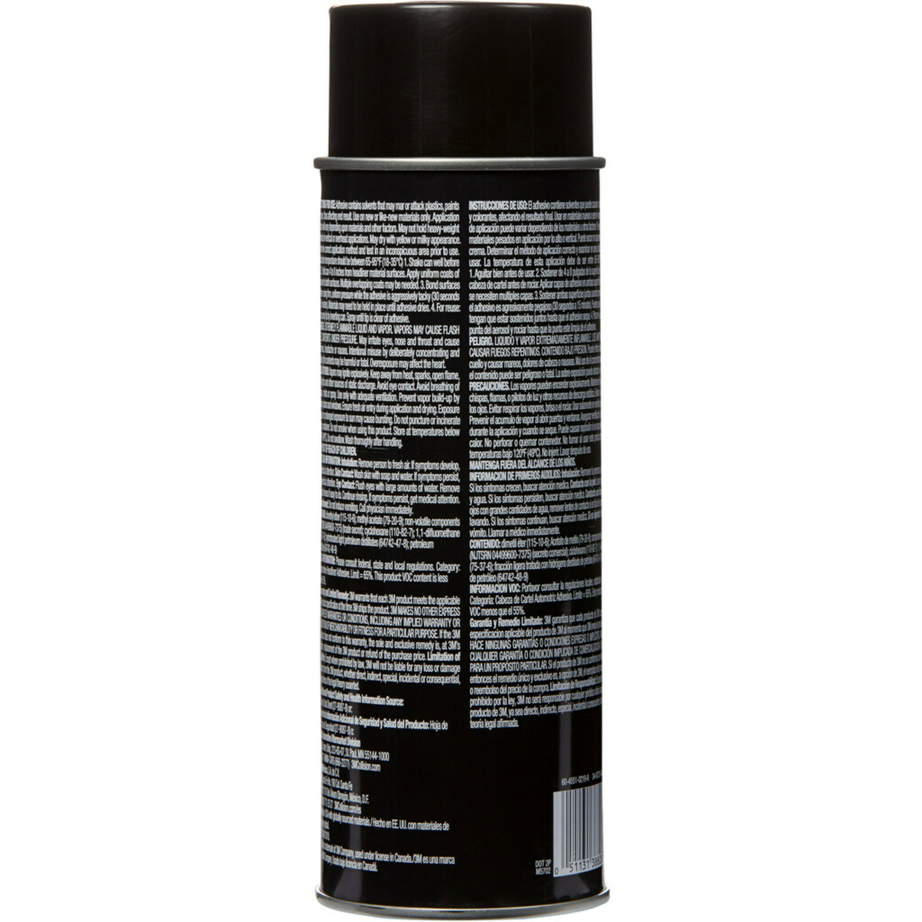  3M 38808 Headliner and Fabric Adhesive - 18.1 oz. - Case of 4 :  Automotive