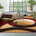 thumbnail image 4 of Well Woven Casual Modern Styling Shapes and Circles Rug Multi Color, 4 of 9