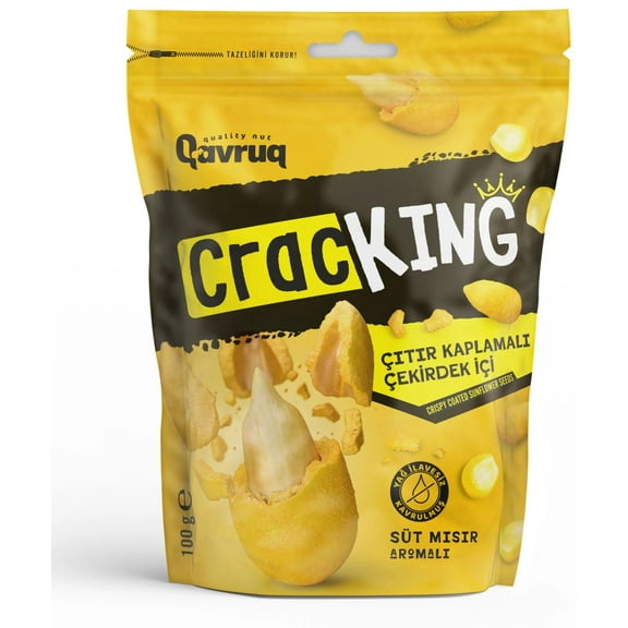 CracKing Corn Crispy Coated Sunflower Seeds 3.53oz