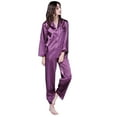 thumbnail image 2 of Richie House Women's Satin Two-piece Sleepwear Set RHW2742, 2 of 2