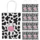 thumbnail image 2 of 12pcs Cow Print Kraft Paper Bags with Handles – Durable Handheld Bags for Parties, Shopping & Wrapping, 2 of 5