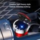 thumbnail image 5 of Cenicero de coche con luz ambiental deslumbrante suspendida y cubierta con luces LED., 5 of 7
