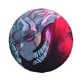 thumbnail image 2 of Anime Dandadan Spare Tire Cover Waterproof Dust-Proof Universal Wheel Tire Cover Protector Accessories 14" 15" 16" 17", 2 of 7