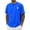 Blue, variant on Lpmadey Men's Palm Tree Print Short Sleeve T-Shirt Casual Crewneck Summer Beach Top Breathable Workout Tee