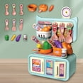 thumbnail image 1 of Mini Tiny Kitchen to Play with Dolls, Plastic Pretend Kitchen playset for Cooking, Toddler playset for Children, Kid Kitchen Play Set, 1 of 6