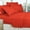 Rust, variant on Elegant Comfort 1500 Hotel Quality Microfiber Wrinkle and Fade Resistant Cozy 6-Piece Bedding Set, King Orange / Rust