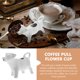 thumbnail image 5 of Cerámica Leche Kettle Encantador Animal En forma de salsa Taza Café Taza de Flor HOMEMAXS mx13066780, 5 of 5