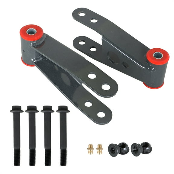 LABLT Adjustable 1"-2 Rear Lift Shackles For 84-01 Jeep Cherokee XJ Level Kit 2WD/4WD Fits select: 2000-2001 JEEP CHEROKEE SPORT, 1998-1999 JEEP CHEROKEE SPORT/CLASSIC