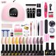 thumbnail image 1 of LILYCUTE para extensiones de uñas conjunto de esmalte de uñas de Gel extensión rápida con lámpara de uñas secador de uñas máquina de taladro de uñas Kits de herramientas de uñas zhangmengya LED, 1 of 2
