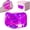 Pink, variant on Premium Big Ice Cube with Snowflakes, Odor-Free Slow Rise Cool Sensory Squishy Squeeze Cute Fidget Toy - Easy to Clean - Durable - Gift-Ready - Children Safety Certificate & ASTM Certified 3+