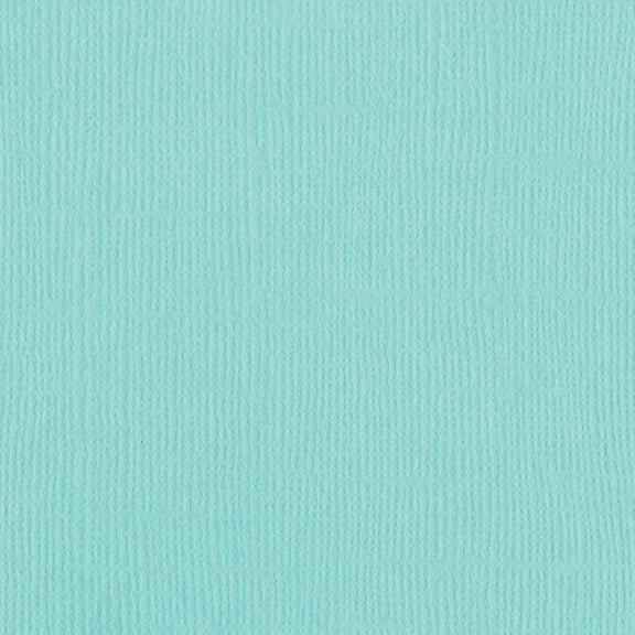 Bazzill Mono Cardstock 12"X12"-Aruba/Canvas