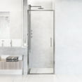thumbnail image 7 of Vigo Vg6079cl3076 Astoria 76" High X 30" Wide Pivot Framed Shower Door - Chrome, 7 of 7