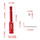 thumbnail image 2 of Car Tuning Supplies Extensor de palanca de cambios M14X1.5 - Negro dontodent Kuyhfg Sin marca, 2 of 5