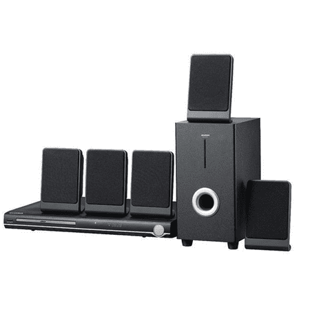 - Sylvania SDVD5088 5.1 Channel Progressive Scan DVD Home Theater Speaker System - Refurbished