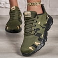 thumbnail image 4 of Women's Casual Camo Athletic Shoes–Breathable Knit Sneakers for Walking Shoes Womens, 4 of 7