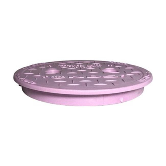 NDS 249814 6 in. Round Overlapping Solid Plastic Irrigation Control