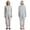 Grey, variant on Adaptive Clothing for Women Long Sleeve Nursing Rompers for Dementia Special Needs and Disabilities Grey XS