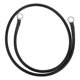 thumbnail image 1 of Cable de batería universal de 1 pieza Unique Bargains, cable de batería de terminal de 3/8", calibre 8 AWG, cobre estañado, negro, 2.5FT, 1 of 7