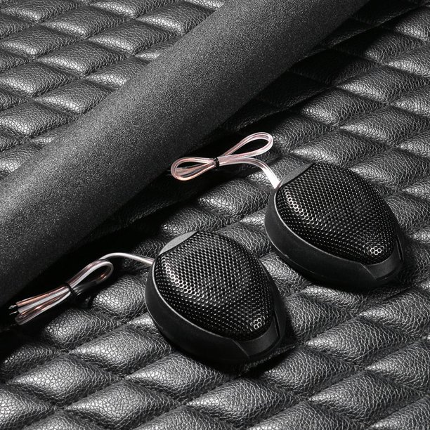 1 par de altavoces de agudos para coche de 1000 W altavoces de audio de gran potencia (negro) JShteea Accesorios para autos y motos