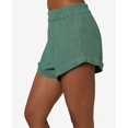 thumbnail image 2 of O’Neill Juniors’ Alden Solid Shorts, Green, X-Small, 2 of 7