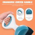 thumbnail image 3 of OULII Green Portable Pet Poop Picker Lightweight Durable Dog Waste Pickup Tool for Outdoor Use, 3 of 8