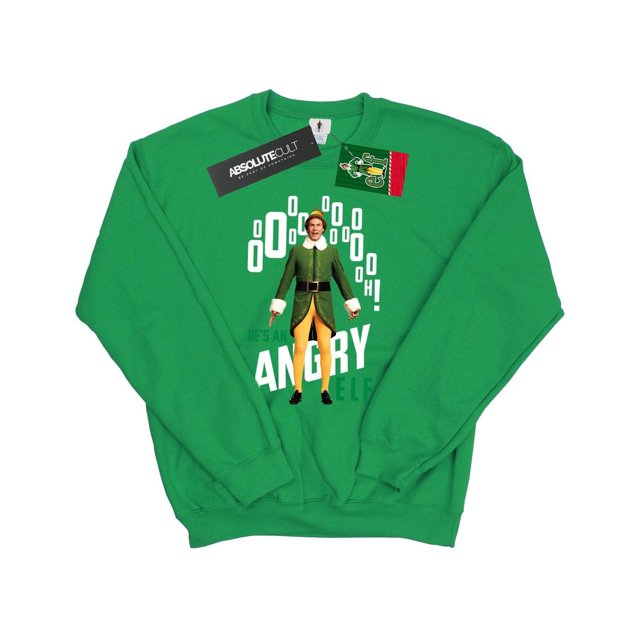 Elf Mens Angry Elf Sweatshirt