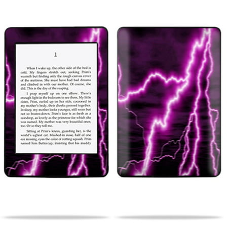 Skin Decal Wrap for Amazon Kindle Paperwhite eBook Reader Purple