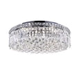 thumbnail image 3 of CWI Lighting Colosseum 8 Light Flush Mount With Chrome Finish, 3 of 4