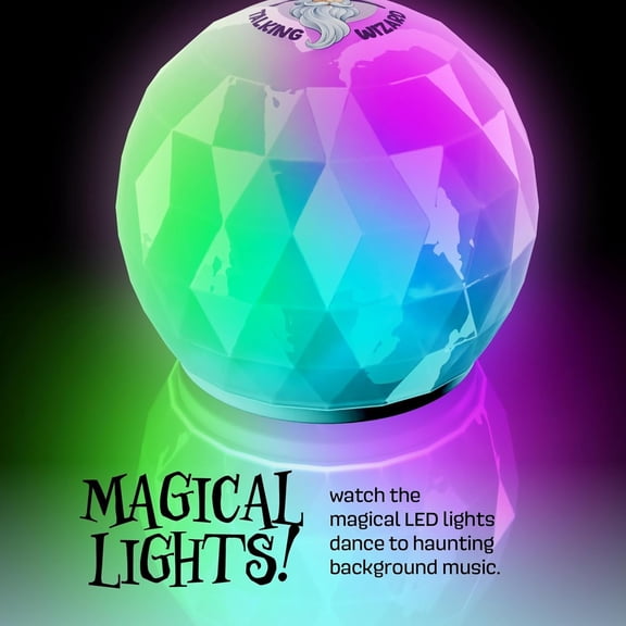 Talking Wizard Fortune Teller Crystal Ball best gift forChristmas