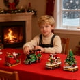 thumbnail image 4 of Advent Calendar 2025 Christmas Train Building Blocks Set, 24 Boxs Surprise Christmas Countdown Toy Building Kits With LED Light,Thanksgiving Xmas Gifts for Kids Adults, 4 of 6