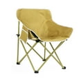thumbnail image 2 of LJNYFDC Coffee Chair Ultralight Outdoor Folding Beach Chair with Back Support Design Large Feet Compact Size Camping Stool, 2 of 7