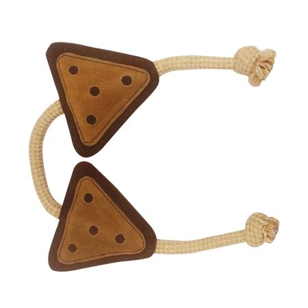 Pawpourri Double Triangle Rope Toy for Dogs and Cats
