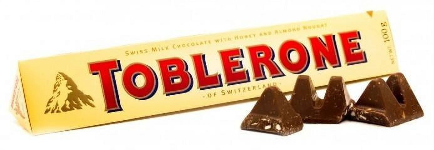 Toblerone Milk Chocolate, 100g (3.52 oz.)