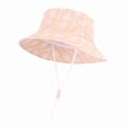 thumbnail image 6 of Jamicy Baby Sun Hat Summer Sun Protection Wide Brim Soft Lining Beach Hats for Boys and Girls Toddler Bucket Hat, 6 of 9