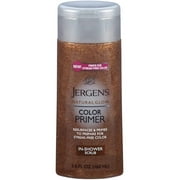 Jergens Natural Glow Color Primer In-Shower Scrub 5.50 oz Pack of 3