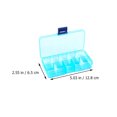 thumbnail image 2 of 3Pcs Plastic Classified Storage Box Creative Simple Jewelry Holder Home Supply, 2 of 8