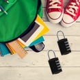 thumbnail image 2 of SHISUYAN Locker Lock 4 Digit Padlock Combination Lock Pad Lock for School Gym Locker, 2 of 8
